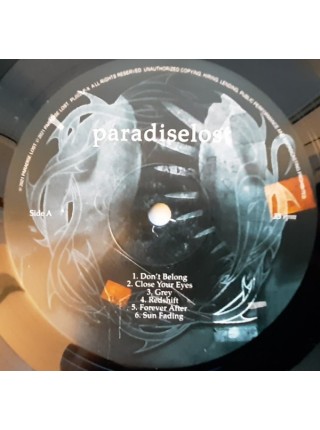 1800118	Paradise Lost – Paradise Lost	"	Gothic Metal, Doom Metal"	2005	"	Not On Label (Paradise Lost Self-released) – PL002LP-X"	S/S	England	Remastered	2021