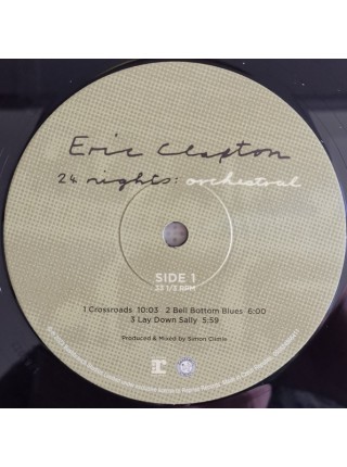 35006679		 Eric Clapton – 24 Nights: Orchestral 	" 	Blues Rock"	Black, 180 Gram, Triplefold, 3lp	2023	" 	Reprise Records – 093624866411, Bushbranch Studios Limited – 093624866411"	S/S	 Europe 	Remastered	23.06.2023