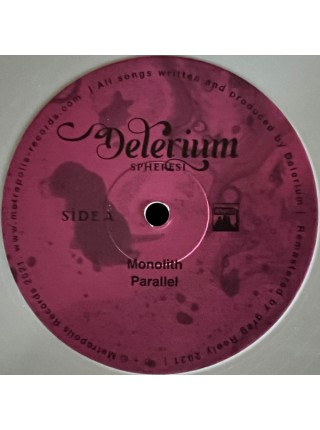 35007673		 Delerium – Spheres   2 lp	" 	Ambient, Downtempo, Experimental"	White, Gatefold, Limited	1994	" 	Metropolis – MET 1270V"	S/S	 Europe 	Remastered	13.05.2022