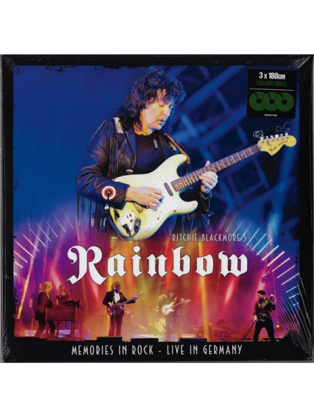 35006120	Rainbow - Memories In Rock: Live In Germany (coloured) 3 lp	" 	Hard Rock"	2016	" 	Eagle Records – 3517336"	S/S	 Europe 	Remastered	20.11.2020