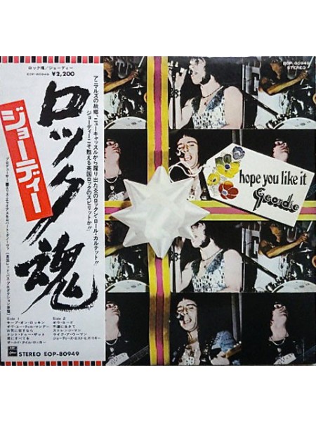 400902	Geordie – Hope You Like It ( OBI, booklet)		1973	Odeon – EOP-80949	NM/NM	Japan