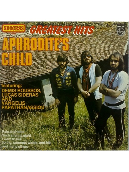 400985	Aphrodite's Child – Greatest Hits		1979	Philips – 9279 570	EX/VG+	Netherlands