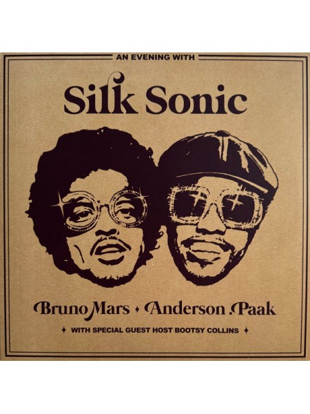 35008944	Silk Sonic (Mars, Bruno; Paak, Anderson) – An Evening With Silk Sonic	 Soul, Funk, Disco	Brown White Splatter, Limited	2021	" 	Atlantic – 075678626654"	S/S	 Europe 	Remastered	09.02.2024