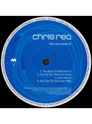 35010042	 Chris Rea – The Very Best Of, 2lp	" 	Pop Rock, Blues Rock, Soft Rock"	Black, Gatefold	2001	" 	Magnet (2) – 0190295646615"	S/S	 Europe 	Remastered	12.10.2018