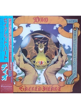1400107	Dio  – Sacred Heart    Obi копия	1985	"	Vertigo – 28PP-1008"	NM/NM	Japan