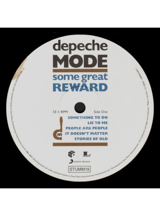 1400104	Depeche Mode ‎– Some Great Reward (Re 2016) 	1984	"	Legacy – STUMM19, Sony Music – STUMM19, Mute – STUMM19, Legacy – 88985330011, Sony Music – 88985330011, Mute – 88985330011"	M/M	Europe
