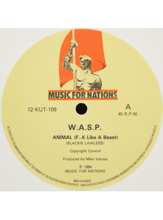 1402755	W.A.S.P. – Animal (F**k Like A Beast)  12", 45 RPM, Single, Limited Edition, White	Hard Rock, Heavy Metal	1984	Music For Nations – 12 KUT 109	NM/NM	England