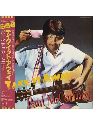1402751	Paul McCartney - Take It Away 12", 45 RPM, Single, Promo, Yellow Translucent  (no OBI)	Pop Rock	1982	Odeon - EPS-10004	EX/EX	Japan