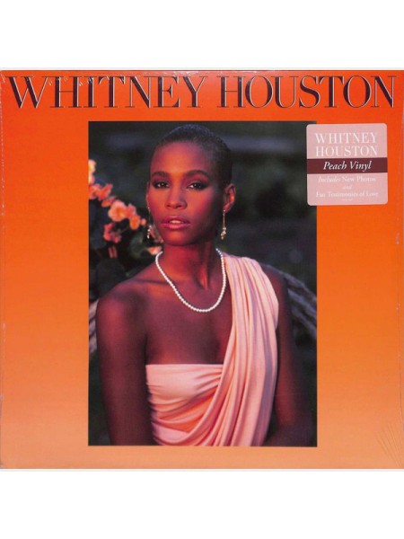 35015960	 	 Whitney Houston – Whitney Houston	"	Soul, Disco, Contemporary R&B, Ballad "	Peach	1985	" 	Arista – 19658714681"	S/S	 Europe 	Remastered	10.02.2023