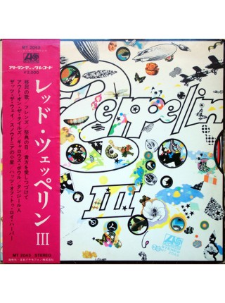 1404077		Led Zeppelin - Led Zeppelin III , Obi копия	Blues Rock, Folk Rock, Hard Rock	1970	Atlantic MT 2043	EX/EX+	Japan	Remastered	1970