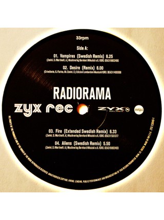 35006722	 Radiorama – Greatest Hits & Remixes Vol. 2	" 	Italo-Disco"	2021	" 	ZYX Music – ZYX 23040-1"	S/S	 Europe 	Remastered	17.09.2021