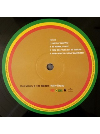 35006742	 Bob Marley & The Wailers – Natty Dread	" 	Reggae, Roots Reggae"	Black, 180 Gram	1974	 Tuff Gong – 600753600665, Island Records – 600753600665	S/S	 Europe 	Remastered	25.09.2015