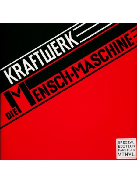 35006693	 Kraftwerk – Die Mensch•Maschine   (German Version) (coloured)	" 	Electro, Synth-pop"	1978	" 	Kling Klang – 50999 6 99589 1 5, Parlophone – 50999 6 99589 1 5"	S/S	 Europe 	Remastered	09.10.2020