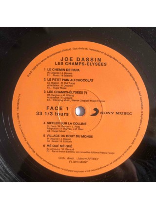 35006710		 Joe Dassin – Joe Dassin	" 	Chanson"	Black	1969	" 	Sony Music – 19075804171"	S/S	 Europe 	Remastered	06.04.2018