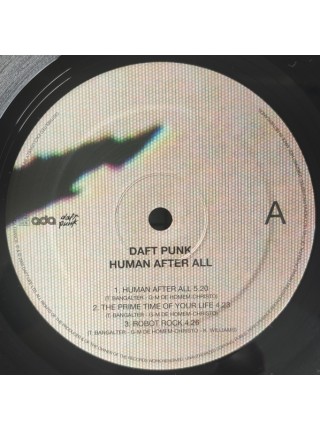 35006708	 Daft Punk – Human After All  2lp	" 	House, Abstract, Electro, Experimental"	2005	" 	ADA (6) – 0190296611902"	S/S	 Europe 	Remastered	09.09.2022
