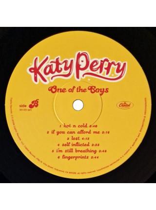 35006768		 Katy Perry – One Of The Boys  2lp	" 	Dance-pop, Europop, Synth-pop"	Black	2008	" 	Capitol Records – B003807301"	S/S	 Europe 	Remastered	20.10.2023