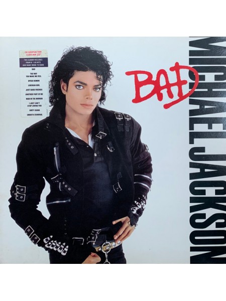 1403478	Michael Jackson – Bad	Funk / Soul, Pop,  Soul, Synth-pop	1987	Epic – EPC 450290 1	NM/NM	Holland