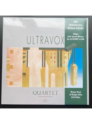 35008497	 Ultravox – Quartet, 2lp	" 	New Wave"	Black, 180 Gram, Half Speed Mastering	1982	" 	Chrysalis Catalogue – CDLH 1394"	S/S	 Europe 	Remastered	07.07.2023