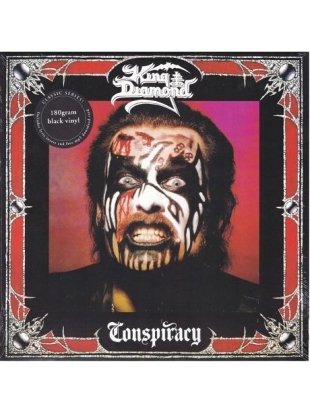 35009196	 King Diamond – Conspiracy	" 	Heavy Metal"	Black, 180 Gram	1989	" 	Metal Blade Records – 3984-15678-1"	S/S	 Europe 	Remastered	15.05.2020