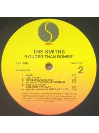 35005598		 The Smiths – Louder Than Bombs  2lp	" 	Alternative Rock"	Black, 180 Gram, Gatefold	1987	" 	Sire – 2564665877"	S/S	 Europe 	Remastered	23.03.2012