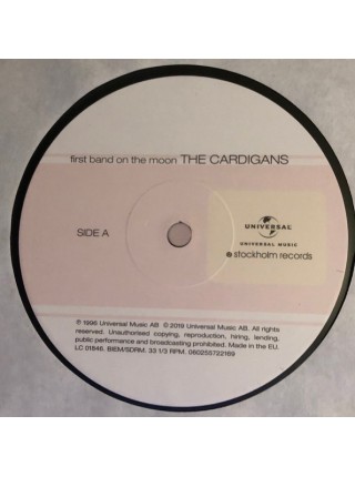 35003338		 The Cardigans – First Band On The Moon	" 	Pop Rock"	Black, 180 Gram, Gatefold	1996	" 	Stockholm Records – 060255722169"	S/S	 Europe 	Remastered	01.02.2019