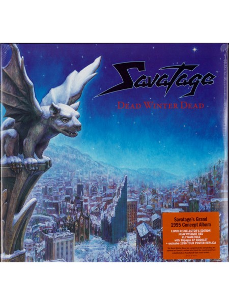 35017243	 	 Savatage – Dead Winter Dead	"	Symphonic Metal "	Red, 180 Gram, Gatefold, 2lp	1995	 Ear Music Classics – 0215382EMU	S/S	 Europe 	Remastered	23.09.2022