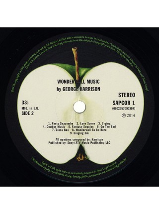 35006804	 George Harrison – Wonderwall Music	" 	Psychedelic Rock, Avantgarde, Experimental"	1968	" 	Apple Records – 0602557090307"	S/S	 Europe 	Remastered	03.01.2014