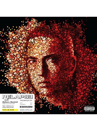 35006784		 Eminem – Relapse  	" 	Hardcore Hip-Hop"	Black, Gatefold,2lp	2009	" 	Aftermath Entertainment – 602527056388"	S/S	 Europe 	Remastered	09.12.2013