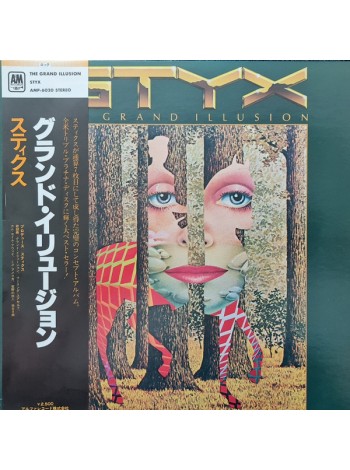 1403510		Styx – The Grand Illusion  	Classic Rock, Symphonic Rock	1977	A&M Records – AMP-6020	NM/NM	Japan	Remastered	1979