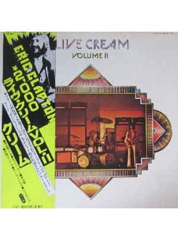 400044	Cream.....(Blues Rock)	-Live Cream Volume II(OBI, jins),		1970/1972,		RSO - MWA 7001,		Japan,		NM/NM