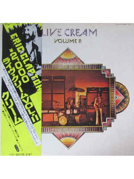 400044	Cream.....(Blues Rock)	-Live Cream Volume II(OBI, jins),		1970/1972,		RSO - MWA 7001,		Japan,		NM/NM