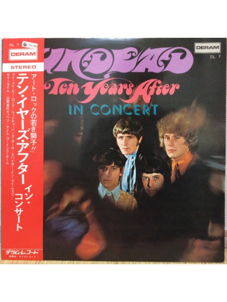 1402467	Ten Years After ‎– Undead/Ten Years After In Concert	Blues Rock	1969	Deram DL 7	EX/NM	Japan
