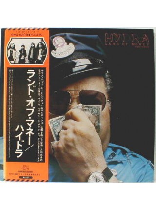 1402431	Hydra – Land Of Money  (no OBI)	Hard Rock, Southern Rock, Arena Rock	1975	Capricorn Records – SWX-6209, Capricorn Records – SCAP-6008	NM/NM	Japan
