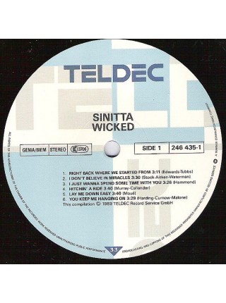 5000137	Sinitta – Wicked	"	Synth-pop, Disco, Euro-Disco"	1989	"	TELDEC – 246 435-1"	NM/NM	Germany	Remastered	1989