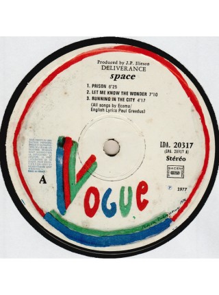 5000154	Space – Deliverance	"	Synth-pop, Disco"	1977	"	Vogue – LDA 20317, Vogue – LDA. 20317"	EX+/EX+	France	Remastered	1977