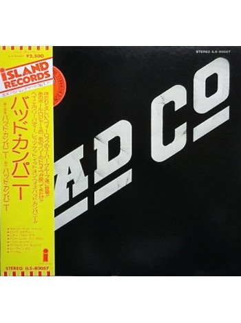600146	Bad Company ‎– Bad Company ( OBI )		,	1974	,	Island Records ‎– ILS-80057		Japan,	EX+/EX+