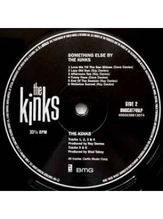 35015051	 	 The Kinks – Something Else By The Kinks	"	Beat, Mod "	Black, 180 Gram, Mono	1967	" 	BMG – BMGCAT745LP"	S/S	 Europe 	Remastered	07.10.2022