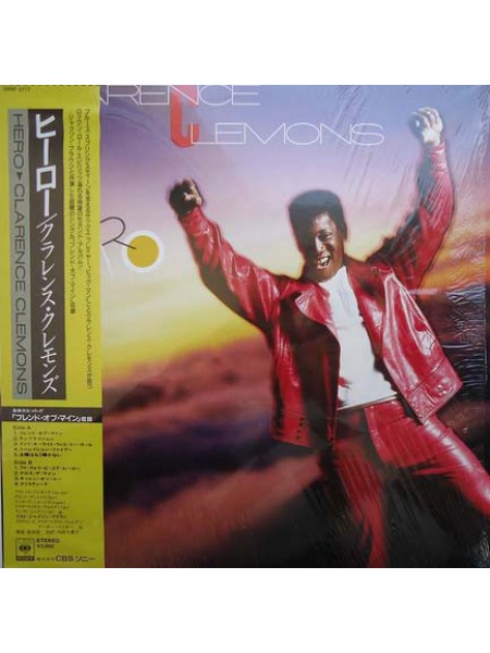 400380	Clarence Clemons ‎– Hero (OBI, jins),		1985/1985,	CBS/Sony ‎– 28AP 3117	Japan,	NM/NM