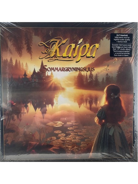 35016693	 	 Kaipa – Sommargryningsljus	"	Prog Rock, Folk Rock "	Black, 180 Gram, Gatefold	2024	" 	Inside Out Music – IOM715"	S/S	 Europe 	Remastered	28.06.2024