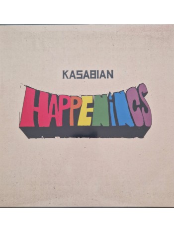 35016691	 	 Kasabian – Happenings	Psychedelic Rock 	Black, 180 Gram	2024	" 	Columbia – 19658877261, Sony Music – 19658877261"	S/S	 Europe 	Remastered	05.07.2024