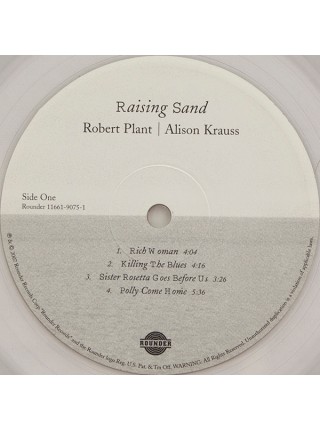 1403142	Robert Plant | Alison Krauss – Raising Sand  (Re 2008)  2LP	Rock, Blues, Folk, World, & Country	2007	Rounder Records – 11661-9075-1	S/S	Europe