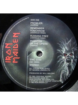 1403161	Iron Maiden – Iron Maiden (Re 2014)	Heavy Metal	1981	Parlophone – 2564625244, Parlophone – EMC 3330	S/S	Europe