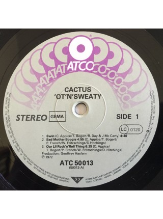 1403167		Cactus – 'Ot 'N' Sweaty 	Hard Rock	1972	ATCO Records –  ATCO 50 013 B	NM/NM	Germany	Remastered	Unknown