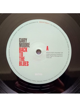 35006929	 Gary Moore – Back To The Blues 2lp	" 	Blues Rock"	Black, 180 Gram, Gatefold	2001	" 	BMG – BMGCAT786DLP"	S/S	 Europe 	Remastered	13.10.2023