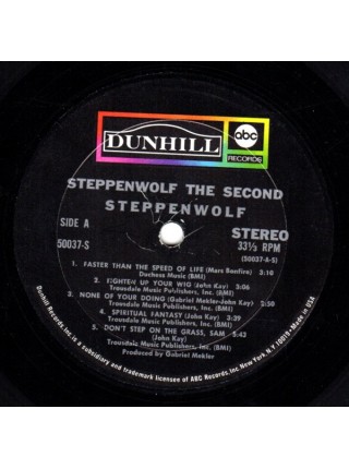 1401752		Steppenwolf – The Second	Psychedelic Rock, Classic Rock	1968	Dunhill – DS-50037, Dunhill – 50037-S	EX/EX	USA	Remastered	1968