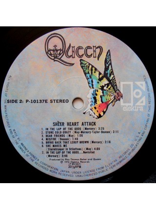 1401762		Queen – Sheer Heart Attack   Obi копия	Pop Rock	1974	Elektra P-10137E	NM/NM	Japan	Remastered	1976