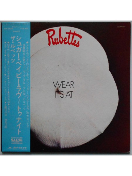 400226	Rubettes..... (Rock, Pop)	 -Wear It's 'At (OBI, jins),	1974/1975,	Polydor - MP 2423,	Japan,	NM/NM