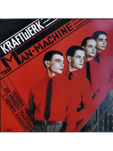 5000159	Kraftwerk – The Man • Machine, vcl.	"	Electro, Synth-pop"	1978	"	Capitol Records – E-ST 11728"	EX+/EX--	England	Remastered	1978