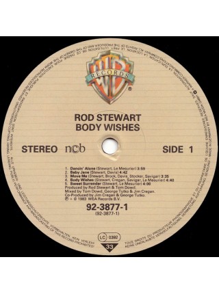 5000167	Rod Stewart – Body Wishes	"	Pop Rock"	1983	"	Warner Bros. Records – 92-3877-1"	EX+/VG+	Scandinavia	Remastered	1983