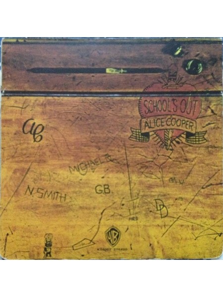 600329	Alice Cooper – School's Out		1972	Warner Bros. Records – K 56007	EX+/EX+	UK